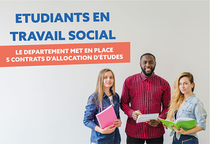 Etudiants en travail social, déposez votre candidature d'allocation d'études pour 10 mois !